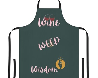 Apron, 5-Color Straps (AOP)