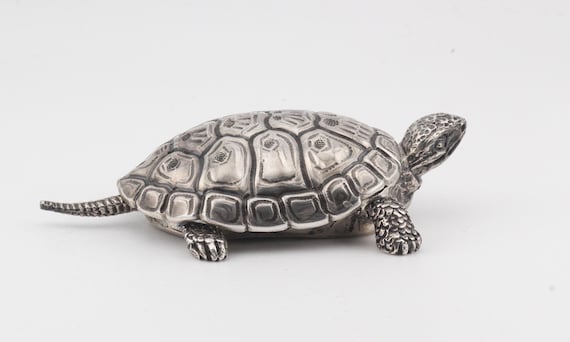 Gianmaria Buccellati Sterling Silver Turtle Box - image 7