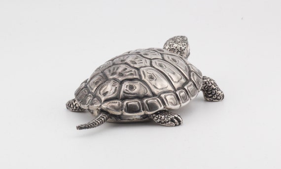 Gianmaria Buccellati Sterling Silver Turtle Box - image 6