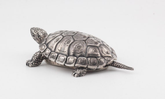 Gianmaria Buccellati Sterling Silver Turtle Box - image 5