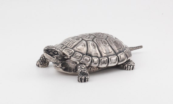 Gianmaria Buccellati Sterling Silver Turtle Box - image 4