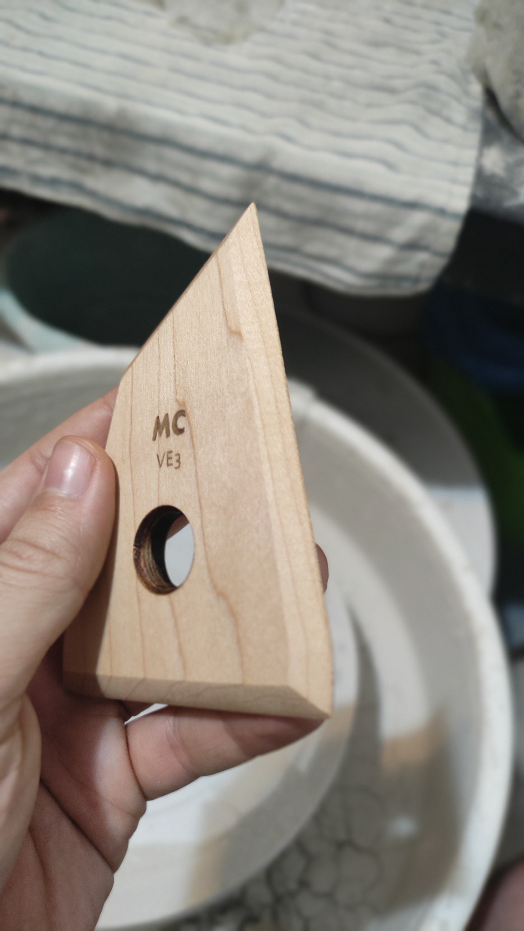 Pottery Tool Rib, Straight Lines Forms for Shape and Smooth Clay ...