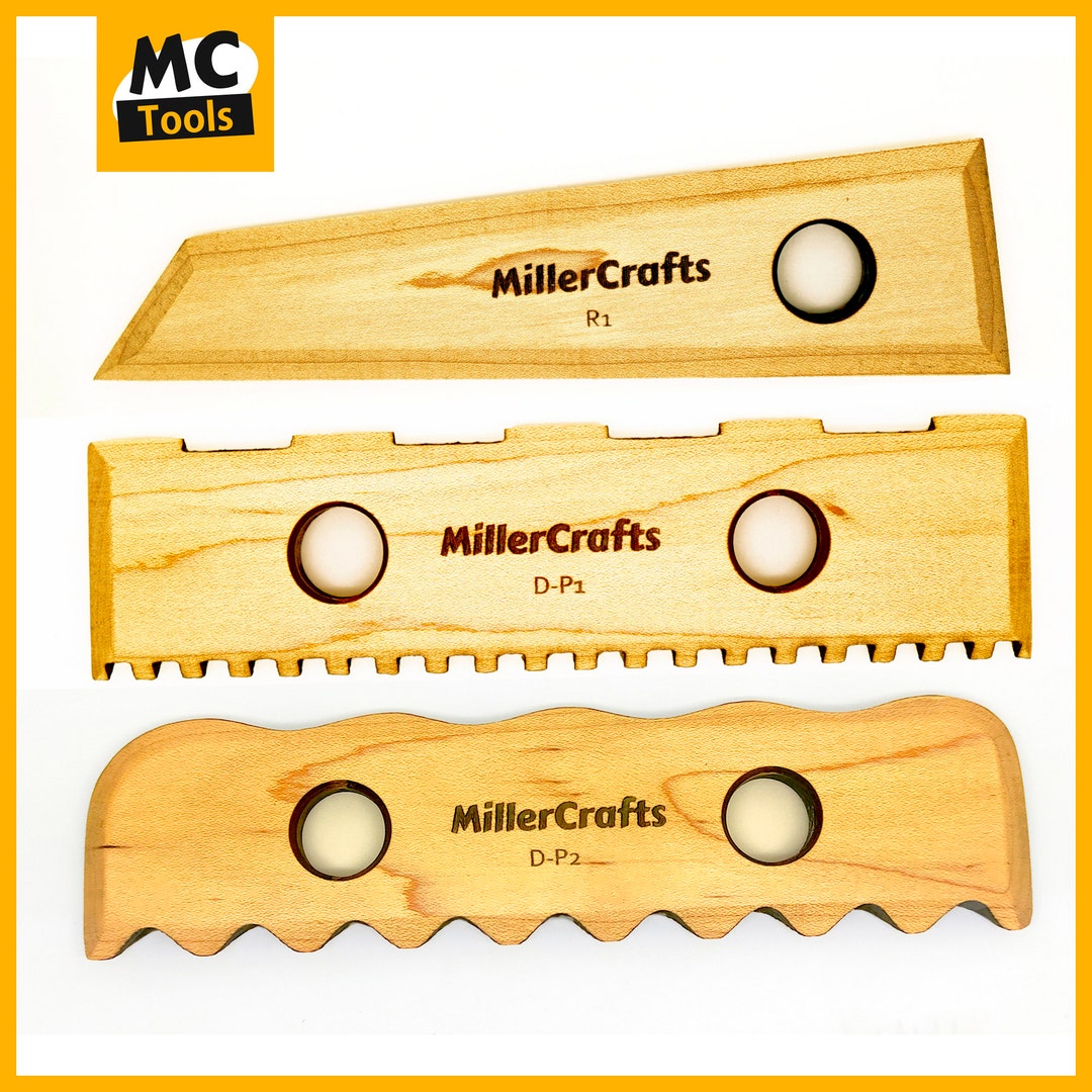 Pottery Tools Set Includes Ribs, Texture and Cutting Items for Clay Crafts and Wheel Throwing Etsy