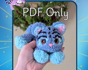 Yonghodo the Itty Bitty Baby Tiger PDF Pattern Amigurumi