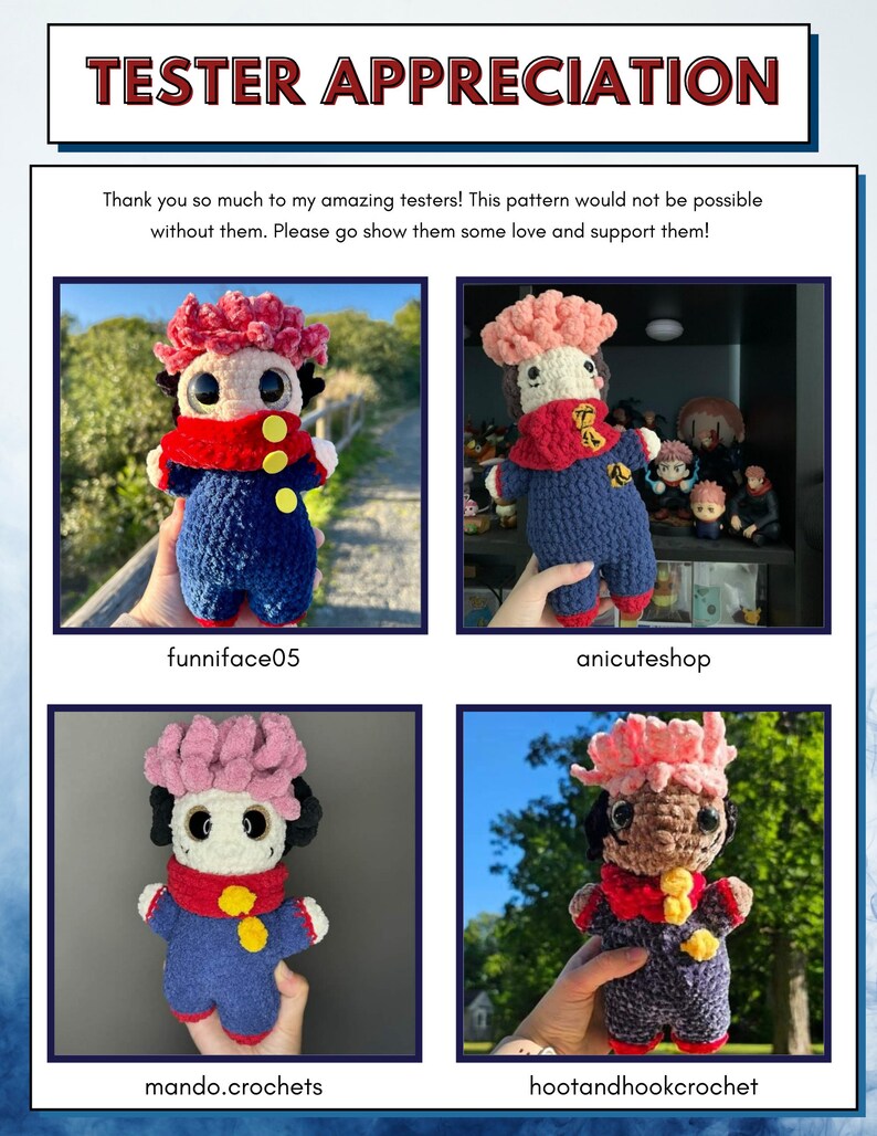 Chibi Pink Haired Sorcerer Pattern-pdf ONLY - Etsy