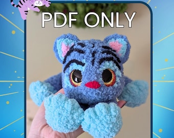Jakhodo the Baby Tiger PDF Pattern Amigurumi