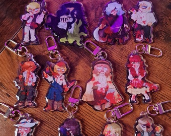 Edgy Horror Bungou Stray Dogs Guild Charms