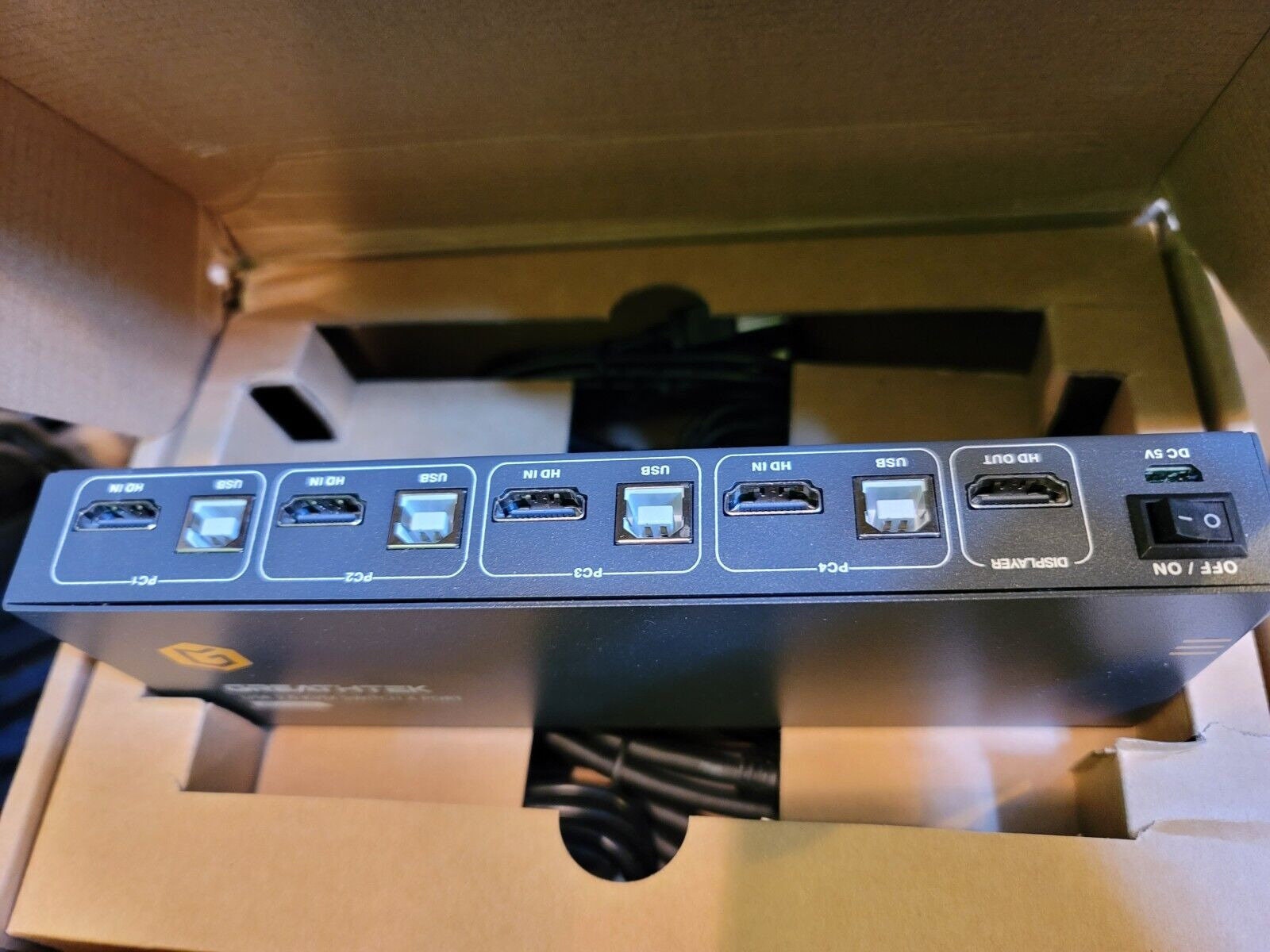 GREATHTEK KVM Switch 4 Port Etsy