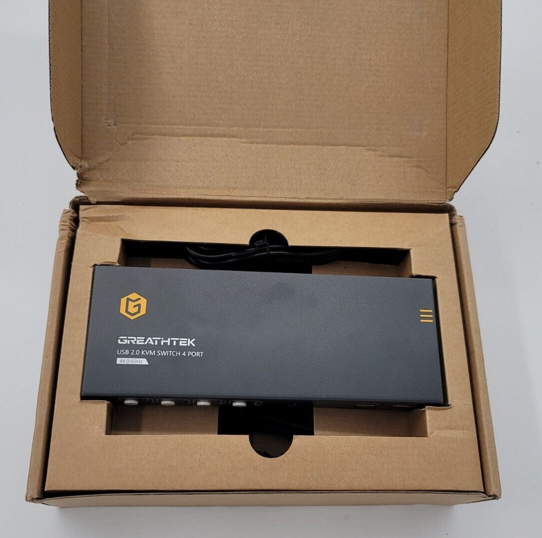 GREATHTEK KVM Switch 4 Port Etsy