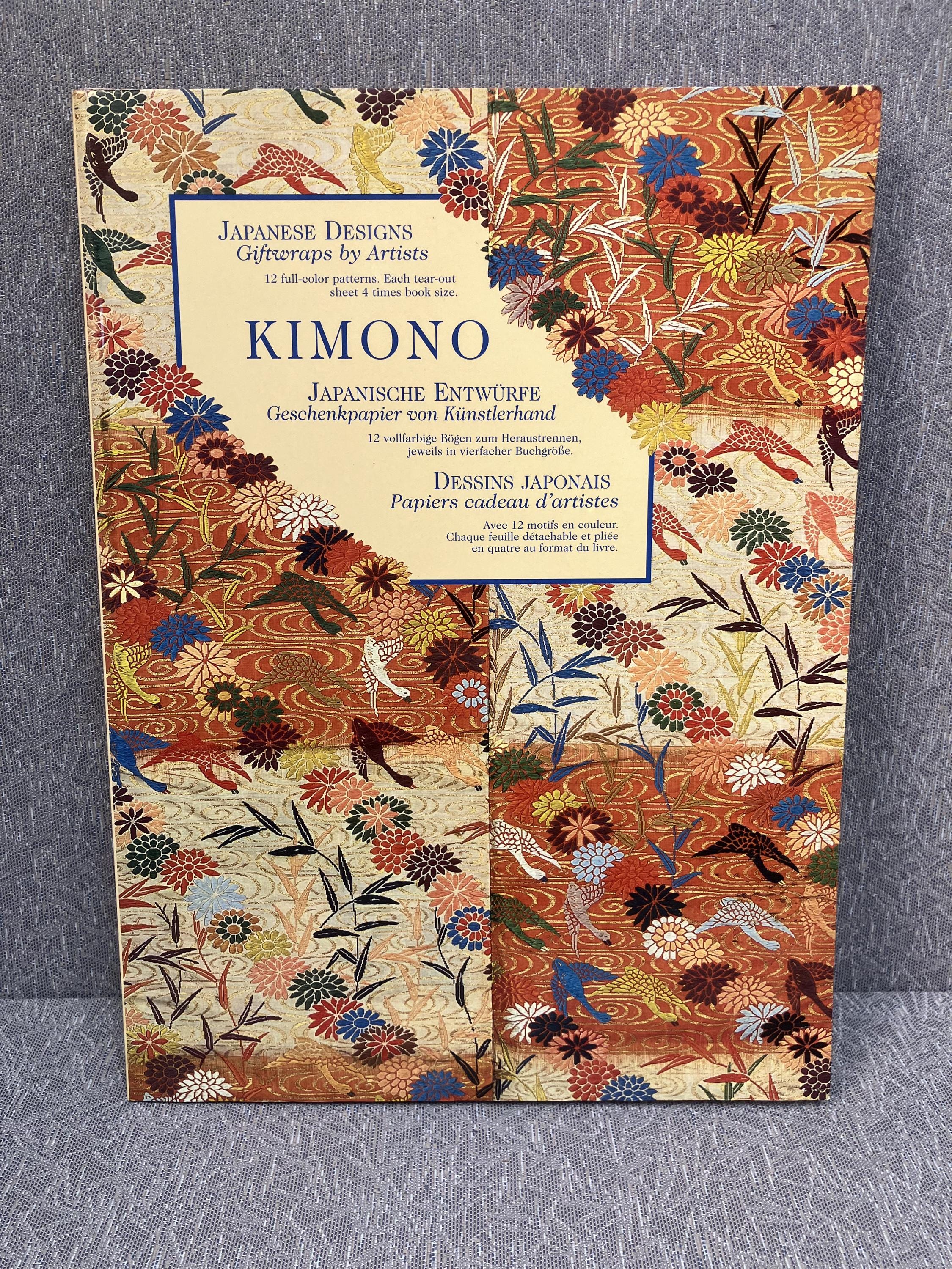 Japanese Designs - Giftwraps by Artists - Kimono - Etsy