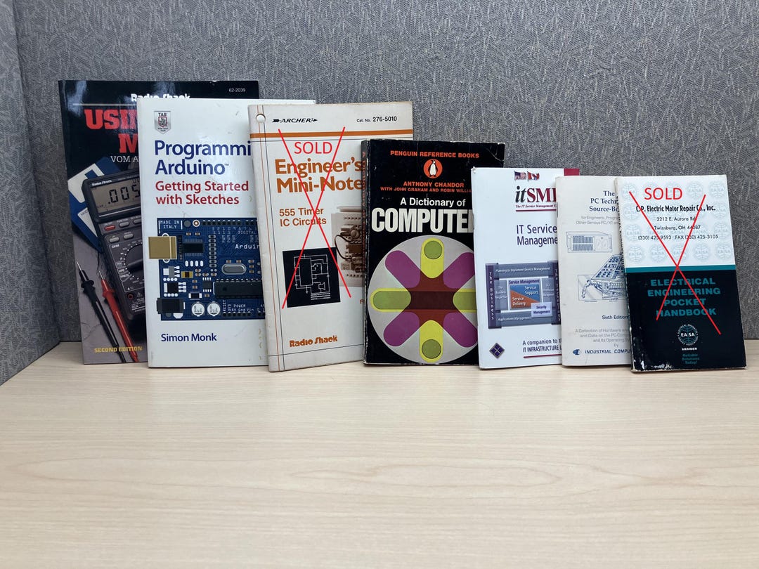 Vintage Technical and Computer Books - Etsy