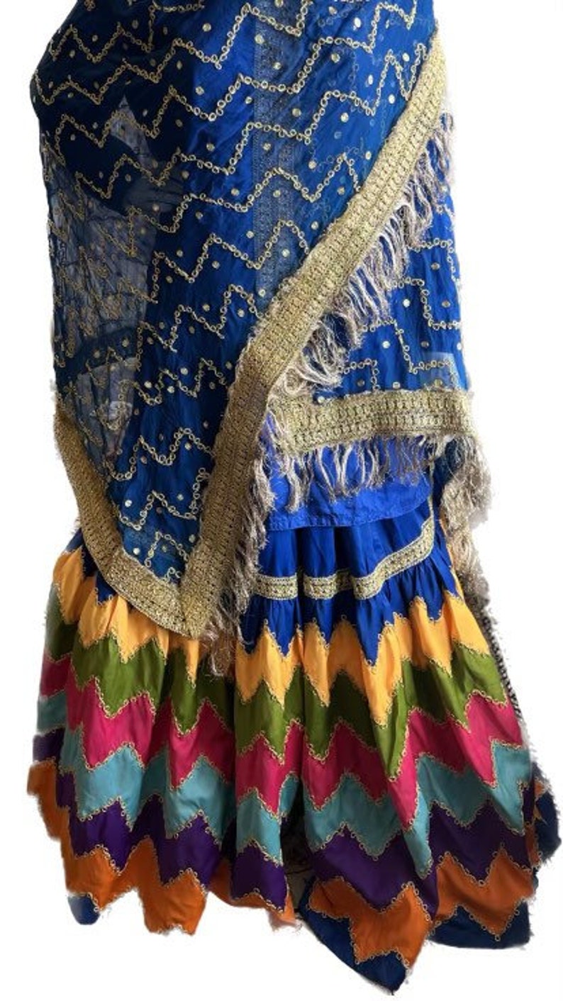 1970s Lucknow Chatapati Gharara - Etsy