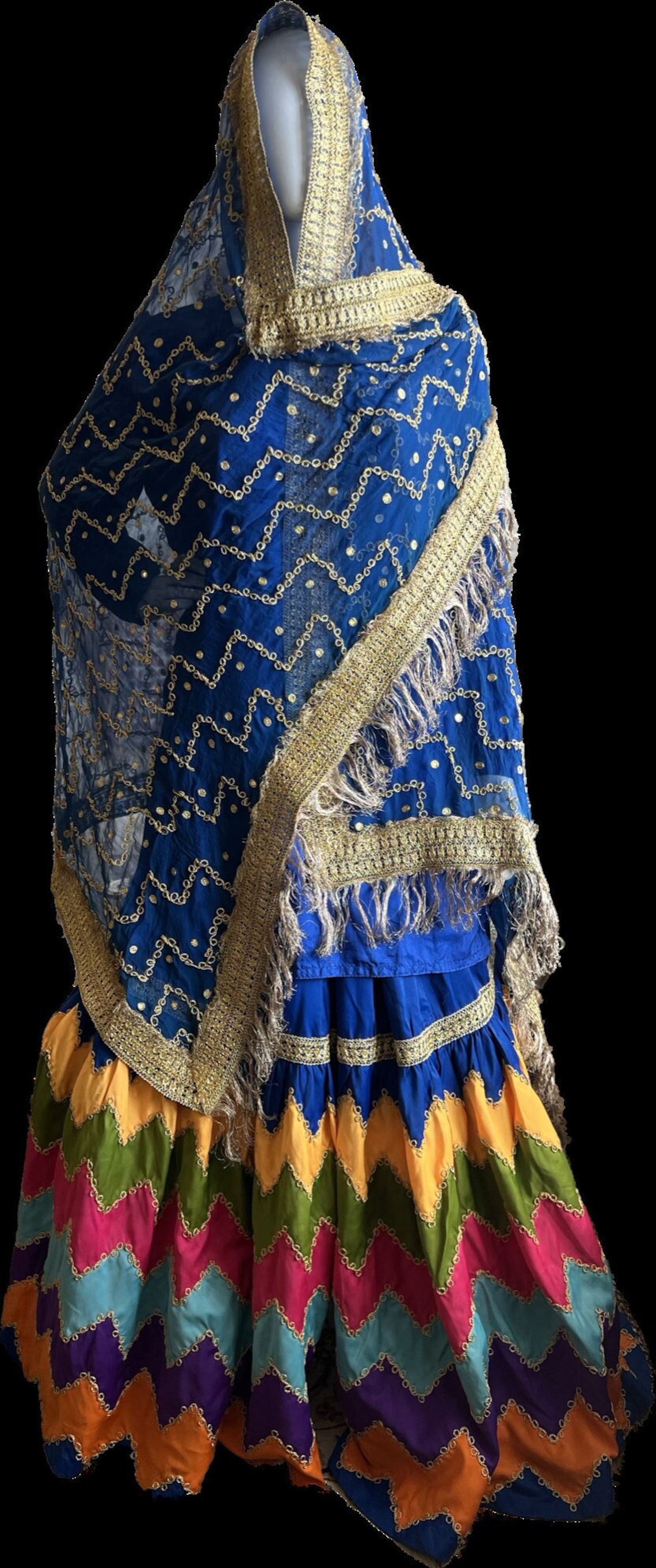 1970s Lucknow Chatapati Gharara - Etsy