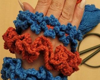 Lovingly crocheted hair ties