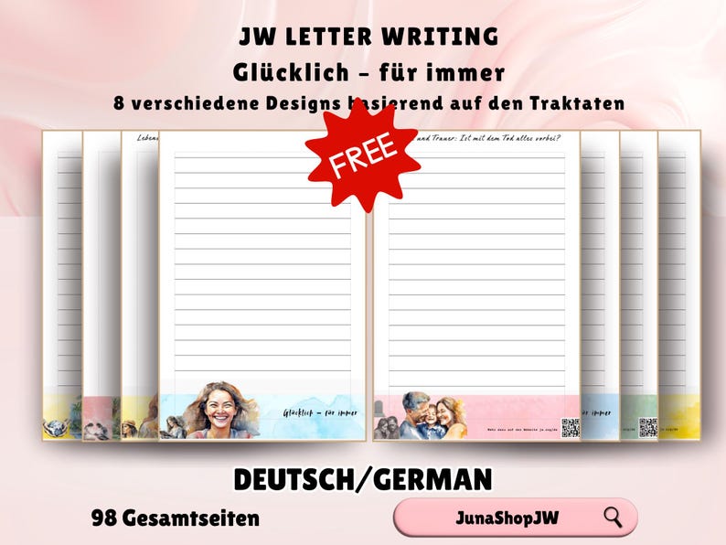 Ewiges Glück
Jehovas Zeugen
Kongressprogramm 2026
JW Assembly Notes
JW Digital Notebook
JW GoodNotes Notebook
JW Notability
Kreiskongress
JW Program
Digital Ministry Tools
GoodNotes JW PDF
JW Template
JW Printable Letter
JW Letter Writing
JW Digital Stickers
JW Service Year
JW Gift Digital
JW Stationery
JW PNG SVG Sticker
JW Convention
German Deutsch
Eternal Happiness
Felices para siempre
JW Kids Activity
KW Kids Book
JW coloring workbook