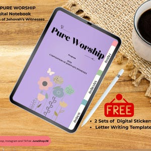 Convención TJ Adoración Pura 2025 / Cuaderno digital en inglés / Testigos de Jehová / Programa de la Convención Internacional Especial Anual Regional