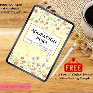 Adoración Pura 2025 | Adoracion Pura Español Spanish | JW Convention | Cuaderno Digital de Notas de la Asamblea Regional | Digital Programa