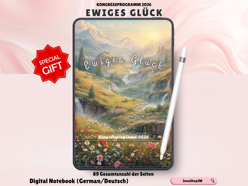 Ewiges Glück
Jehovas Zeugen
Kongressprogramm 2026
JW Assembly Notes
JW Digital Notebook
JW GoodNotes Notebook
JW Notability
Kreiskongress
JW Program
Digital Ministry Tools
GoodNotes JW PDF
JW Template
JW Printable Letter
JW Letter Writing
JW Digital Stickers
JW Service Year
JW Gift Digital
JW Stationery
JW PNG SVG Sticker
JW Convention
German Deutsch
Eternal Happiness
Felices para siempre
JW Kids Activity
KW Kids Book
JW coloring workbook