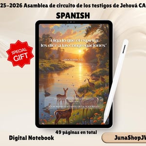2025-2026 Asamblea de circuito de los testigos de Jehová | con representante de la sucursal | Digital Notebook | CABR | Spanish Español | JW