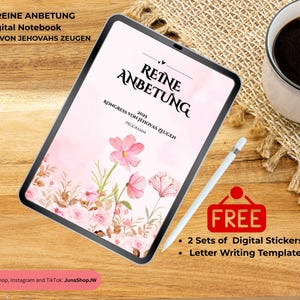 Reine Anbetung 2025 Regional Kongress / Deutsch German / JW Convention / Notizbuch Digitales Notizprogramm / Kongress von Jehovas Zeugen /