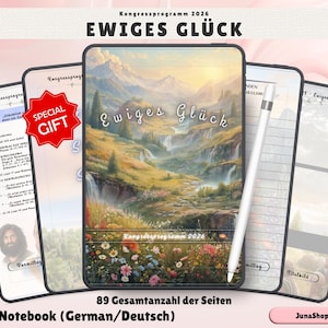 2026 Ewiges Glück Kongreßprogramm | Digitales Notizbuch | JW Konvention | Deutsch English