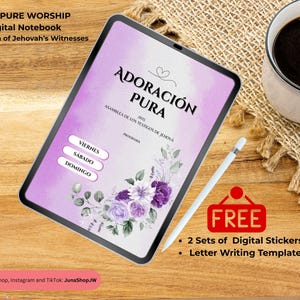Adoración Pura 2025 | Adoracion Pura Español Spanish | JW Convention | Cuaderno Digital de Notas de la Asamblea Regional | Digital Programa