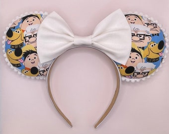 Up Russell Carl Doug Ears  Size: Adult Disney Pixar Mickey Mouse Ears Minnie Mouse Ears Disneyland Magic Kingdom