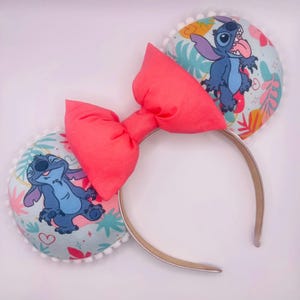 TROPICAL STITCH Mickey Minnie Mouse Ears Lilo and Stitch