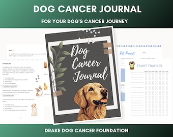 Monthly Dog Cancer Wellness Tracker: Guided Journal for Pet Parents to Monitor Quality of Life