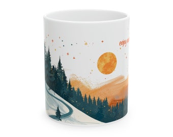 Enjoy Nature Ceramic Mug 11oz