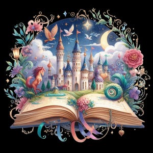FAIRYTALE Rady, um Sublimations-Wärmetransferpakete mit 10 Designtransfers zu drücken (ARFAIRYTALE1-90)