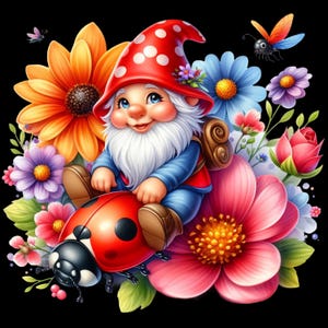 GNOME bereit zu drücken Sublimation Transfer Print Bundles mit je 10 Designs (ARGNOMES181-270)