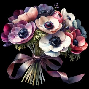 Kant-en-klare sublimatie warmteoverdracht printbundels met 10 ontwerpen bloementhema (ARFLOWERS541-630)