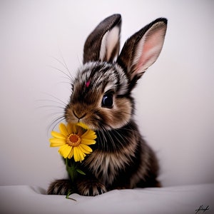 OSTERHase Sublimationsdruck druckreifes Wärmetransferpaket mit 10 Bilddrucken (LMHEaster bunnys 381-390)