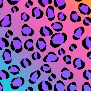 Animal Print Paperclip Sublimation bereit, Sublimationstransfer-Bundles mit 80 Designs zu drücken (PALMPAPERCLIPS641-960)