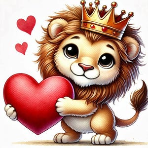 Paquetes de 10 diseños de sublimación con estampados de transferencia térmica listos para imprimir con animales de San Valentín (FPDVALENTINE1-90)