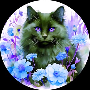 Estampas de sublimação para porta-copos de gato: prontas para impressão, 60 designs