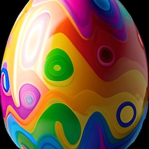 Ostereier-Sublimationsdruck, druckfertig, Wärmeübertragungspaket mit 10 Bilddrucken (LMHEEGGS 71–80)