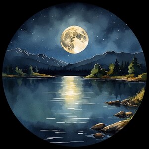Coaster Sublimation Ready to Press Transfer Prints Bundles With 60 Designs Choice of 14 Sizes (PALMLAKE1-180)