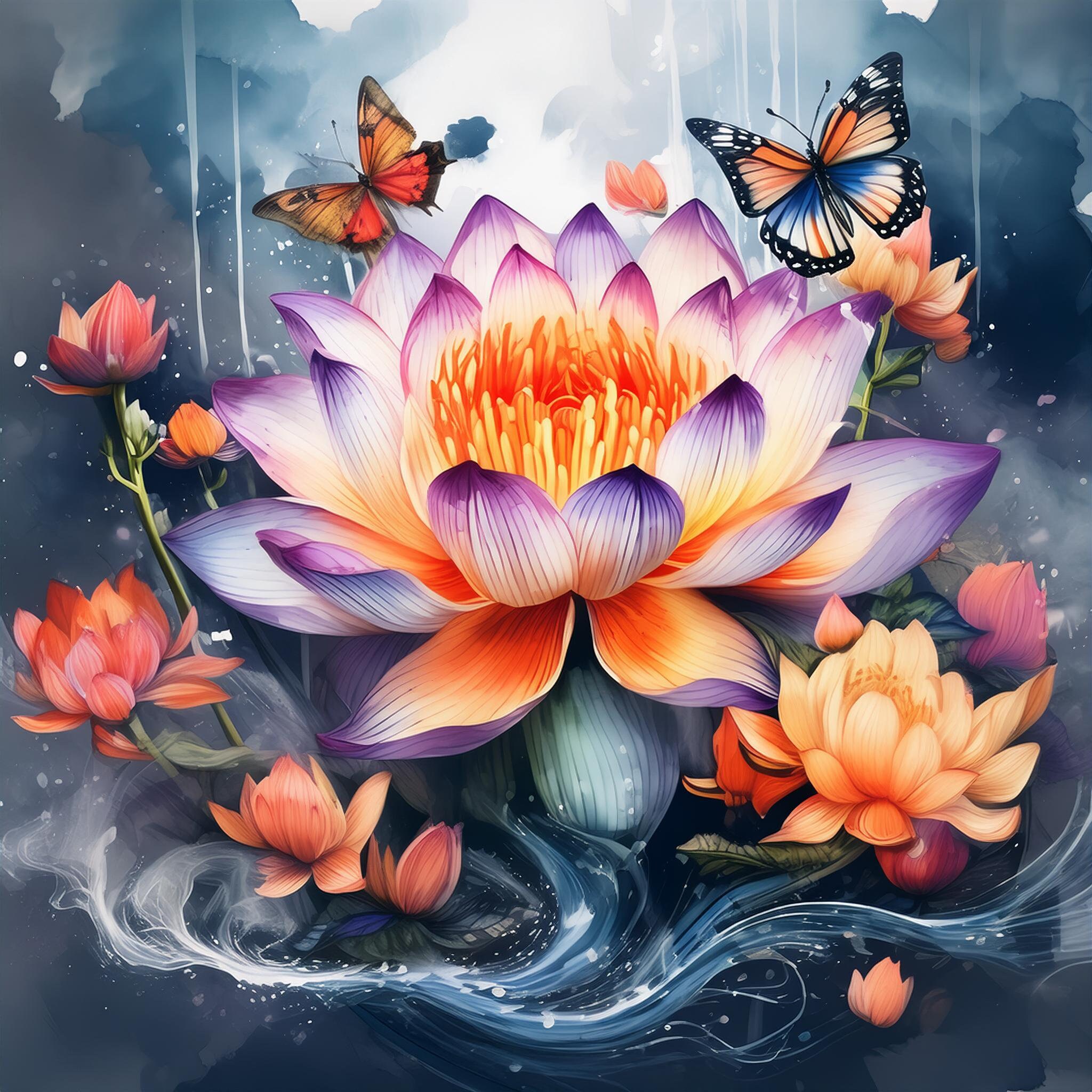 All about Flowers FLORAL Tumbler wrap Sublimation digital clipart 50 JPG Digital Download Bundle (LMHFloral401-450)