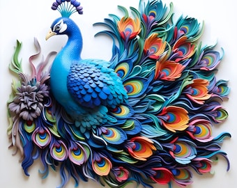 3D sublimation prints ready to press heat transfer bundle of 10 image prints (PB3D 51-60)