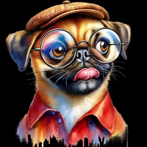 DOG kant-en-klare sublimatie warmteoverdracht printbundels van 10 ontwerpen (ARANIMAL2071-2160)