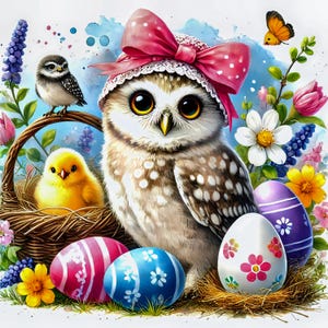 OSTERN ANIMAL bereit, Sublimations-Wärmetransferdruck-Bundles mit 10 Design-Transfers FPDASTER1-90 zu drücken)