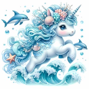 Eenhoornsublimatie drukklare warmteoverdrachtbundels met 10 ontwerpen (PLUNICORN271-360)