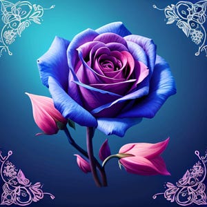 Paquetes de 10 imágenes de transferencia térmica por sublimación listas para imprimir de ROSE, elección de 10 paquetes (LMHROSE1081-1170)