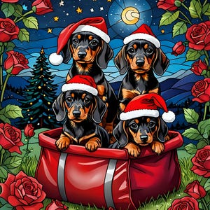 Lot de 500 cliparts JPG en téléchargement numérique pour un usage commercial (LMHCHRISTMASCATS&DOGS1-500)