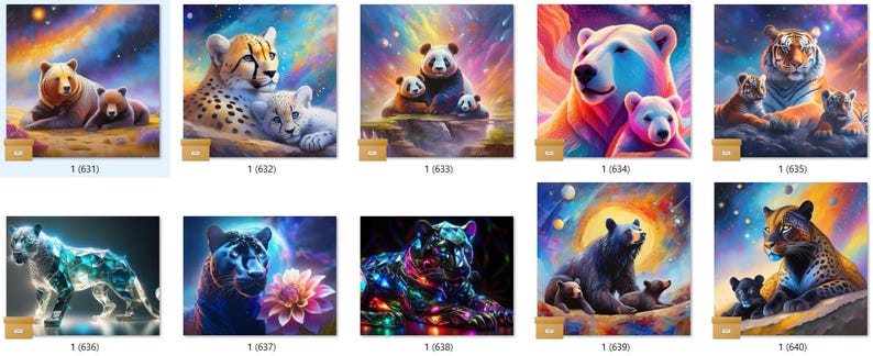 Lion Tigers Bears Oh My Ready to Press Sublimation Heat Transfer ...