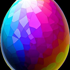 Ostereier-Sublimationsdruck, druckfertig, Wärmeübertragungspaket mit 10 Bilddrucken (LMHEEGGS 121–130)