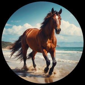 OCEAN BEACH Untersetzer bereit, Sublimations-Wärmetransferdruck-Bundle mit 60 Designs zur Auswahl von 14 Größen (PALMOCEAN1-240)