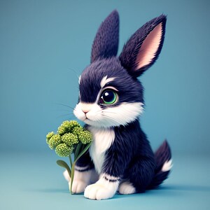 Osterhasen-Sublimationsdruck, druckreifes Wärmetransferpaket mit 10 Bilddrucken (LMHEaster bunnys 481-490)